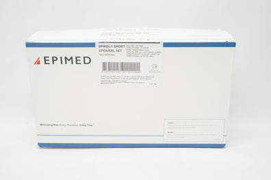 Epimed 194-2036 Spirol Short Epidural Set 20G x 36inch - Box of 10